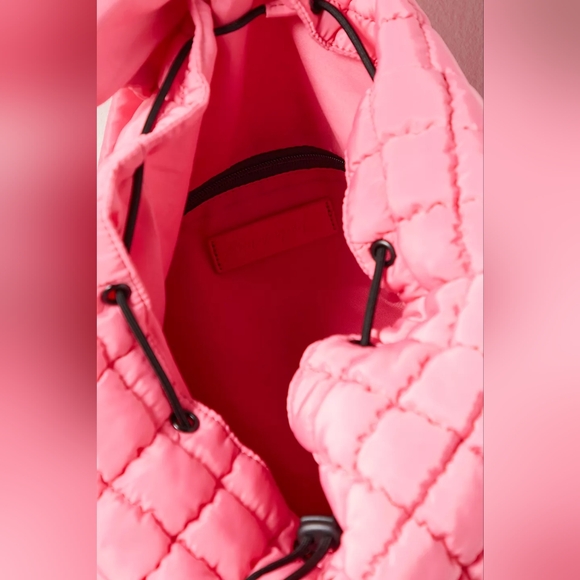 NEW free People Quilted Hiker Pack (bubblegum pink) - Picture 7 of 7